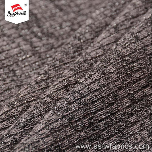 Fashionable Elegant Knitted Rayon Metallic Fabric